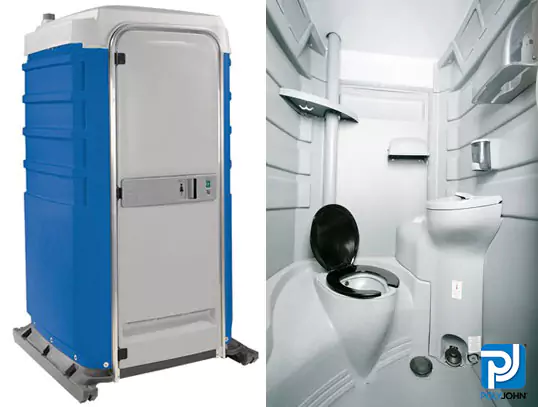 premium portable toilet unit